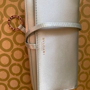 Bulgari small satin bag